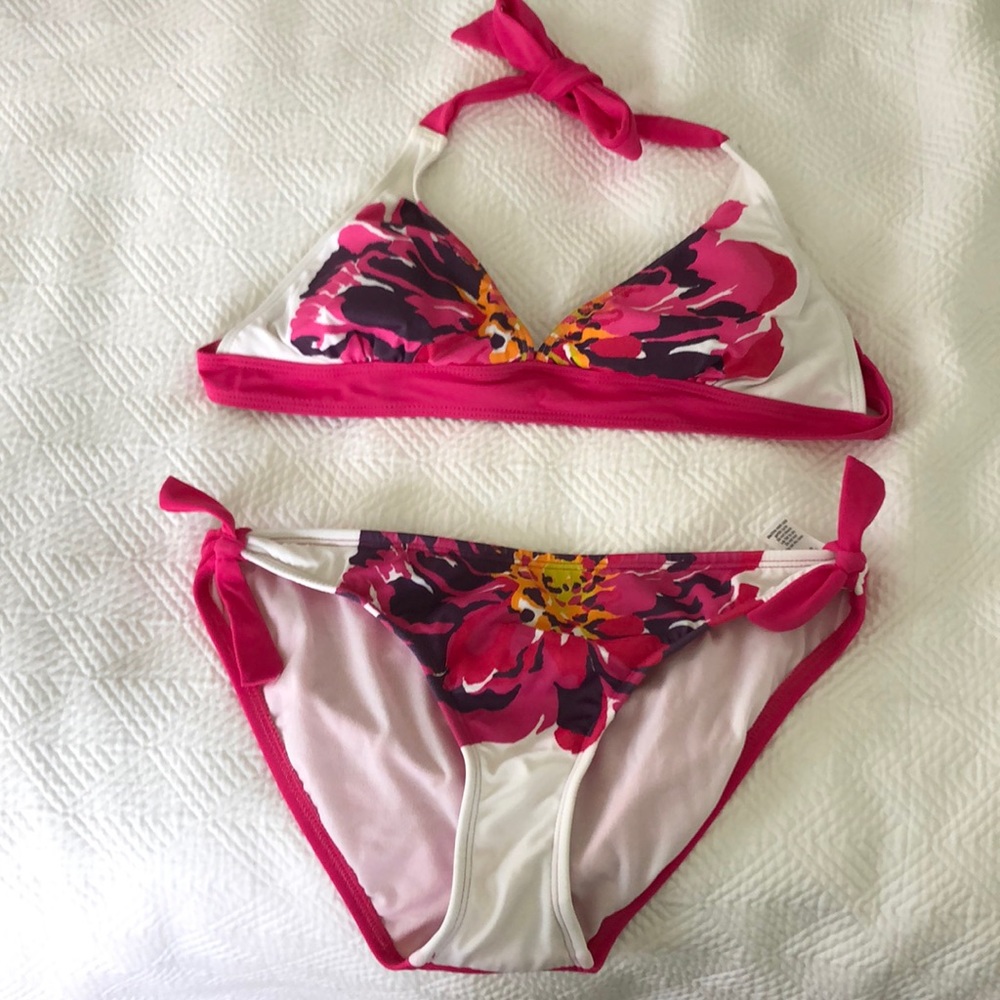 Athleta Bikini- tip size xs, bottom size s